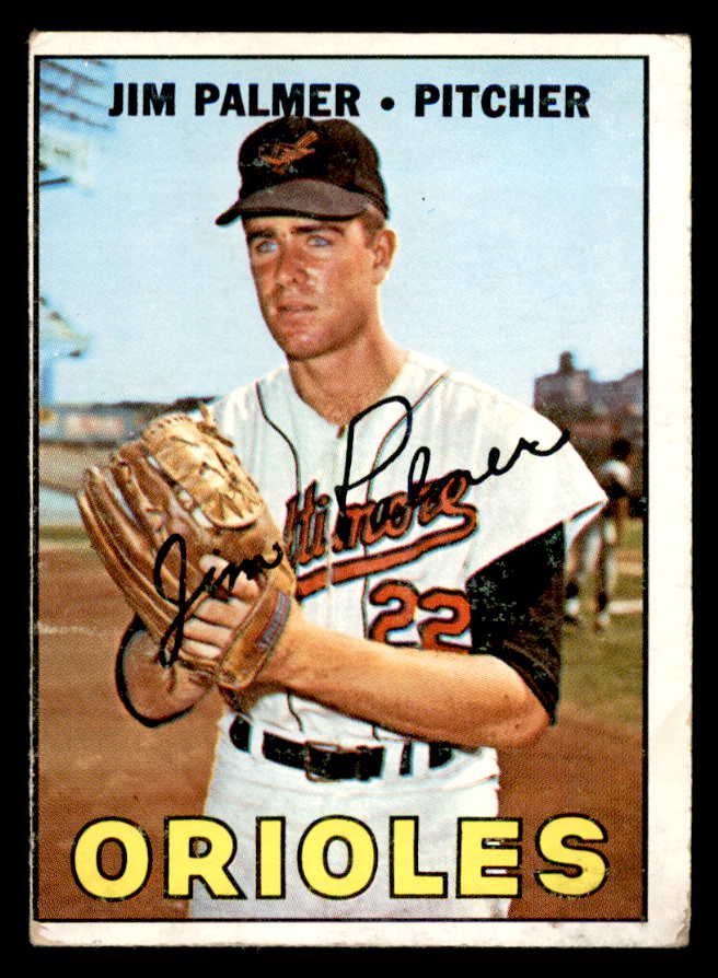 1967 Topps Baseball #475 Jim Palmer Orioles VG-EX 539196