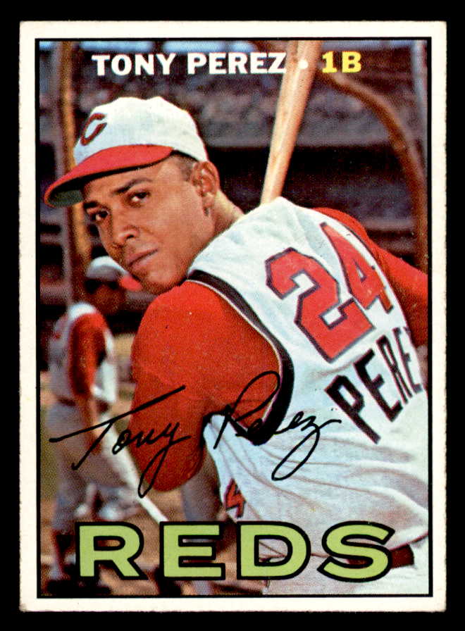 1967 Topps Baseball #476 Tony Perez Reds EX+/EX-MT 539199