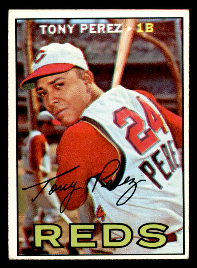 1967 Topps Baseball #476 Tony Perez Reds EX+/EX-MT 539200