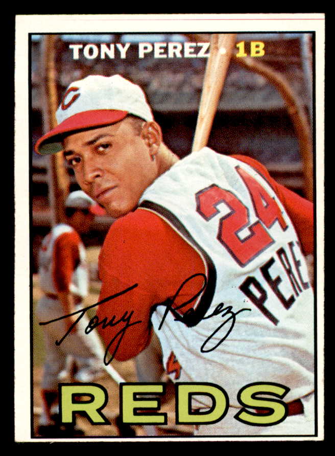 1967 Topps Baseball #476 Tony Perez Reds EX-MT 539201