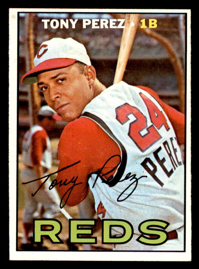 1967 Topps Baseball #476 Tony Perez Reds EX-MT 539202