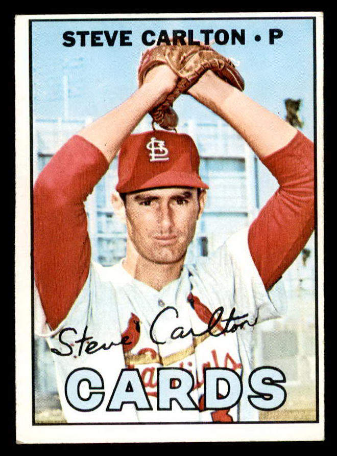1967 Topps Baseball #146 Steve Carlton Cardinals EX 539208