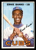 1967 Topps Baseball #215 Ernie Banks Cubs EX-MT 539211