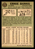 1967 Topps Baseball #215 Ernie Banks Cubs EX-MT 539211