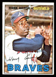1967 Topps Baseball #250 Hank Aaron Braves EX-MT 539214