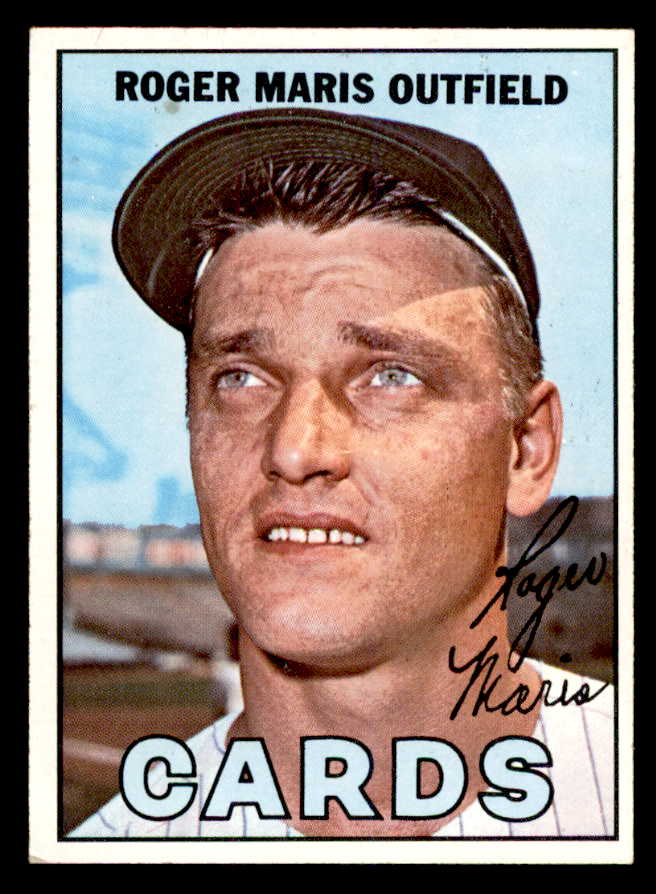 1967 Topps Baseball #045 Roger Maris Cardinals NR-MT 539215