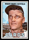 1967 Topps Baseball #045 Roger Maris Cardinals NR-MT 539215