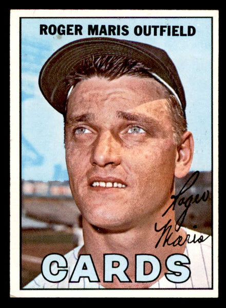 1967 Topps Baseball #045 Roger Maris Cardinals NR-MT 539215
