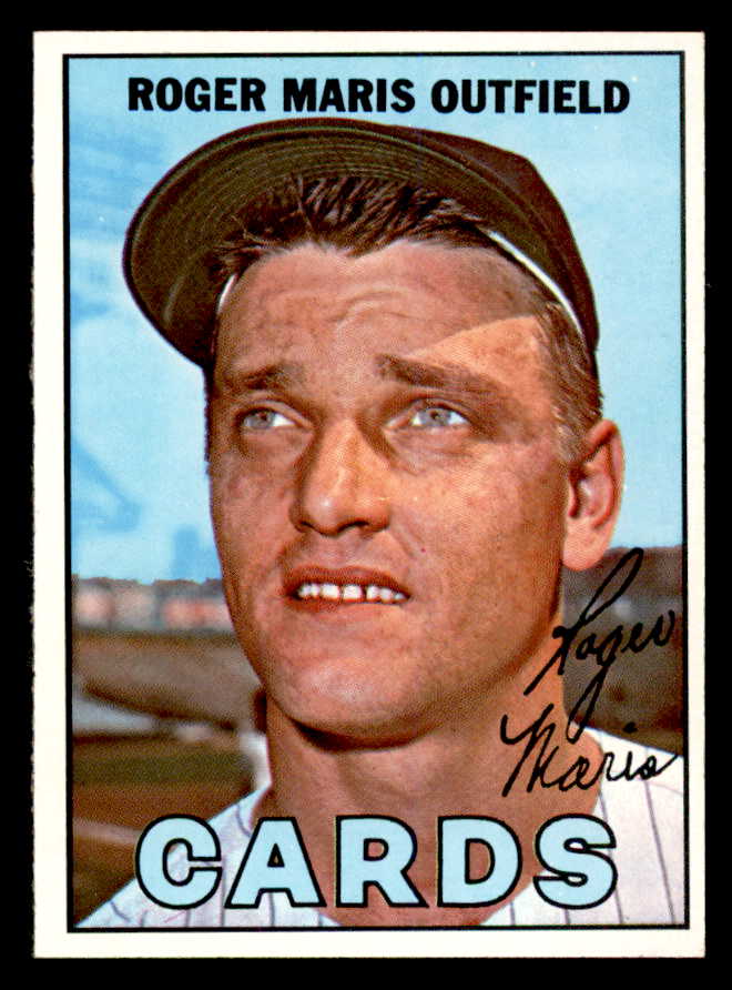 1967 Topps Baseball #045 Roger Maris Cardinals NR-MT 539216
