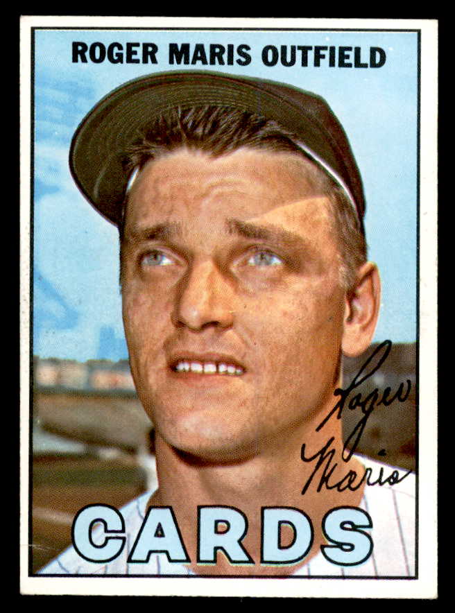 1967 Topps Baseball #045 Roger Maris Cardinals EX-MT 539229