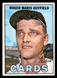 1967 Topps Baseball #045 Roger Maris Cardinals EX 539231