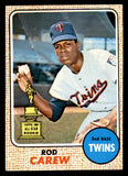1968 Topps Baseball #080 Rod Carew Twins NR-MT 539232