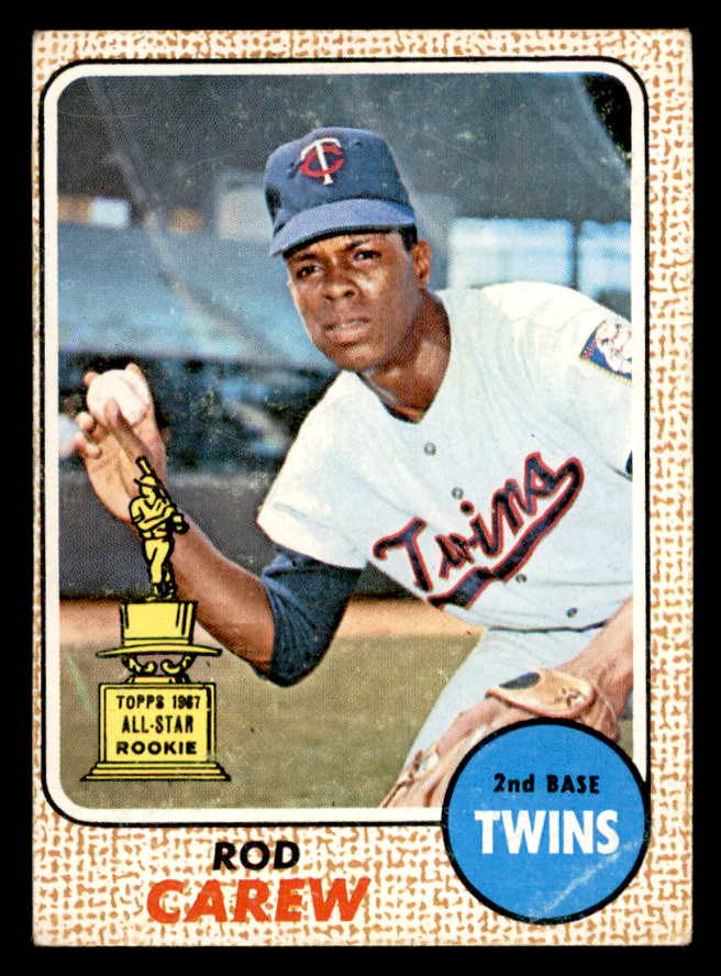 1968 Topps Baseball #080 Rod Carew Twins VG-EX 539235