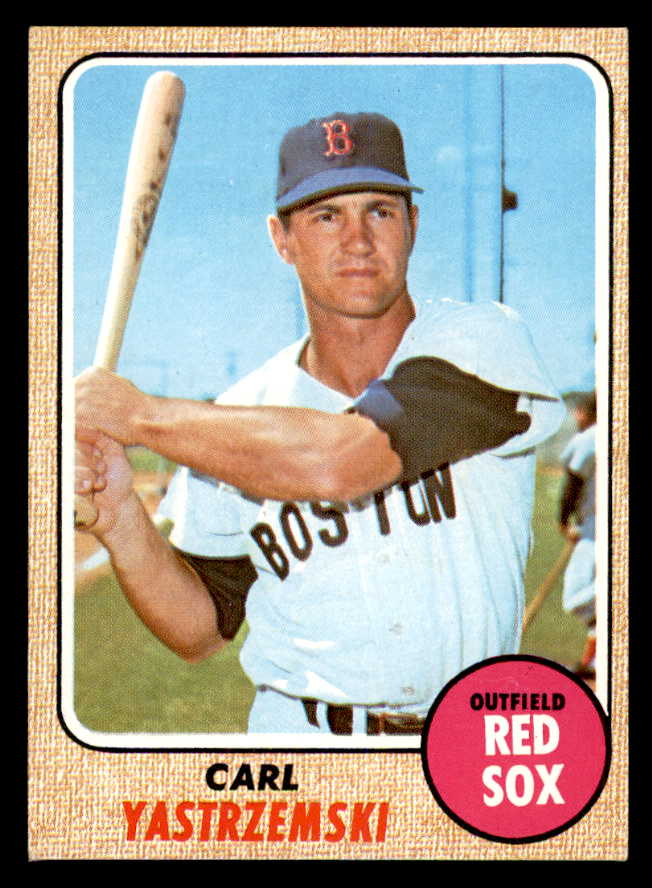 1968 Topps Baseball #250 Carl Yastrzemski Red Sox NR-MT 539237
