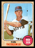 1968 Topps Baseball #250 Carl Yastrzemski Red Sox NR-MT 539237