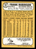 1968 Topps Baseball #500 Frank Robinson Orioles NR-MT 539240