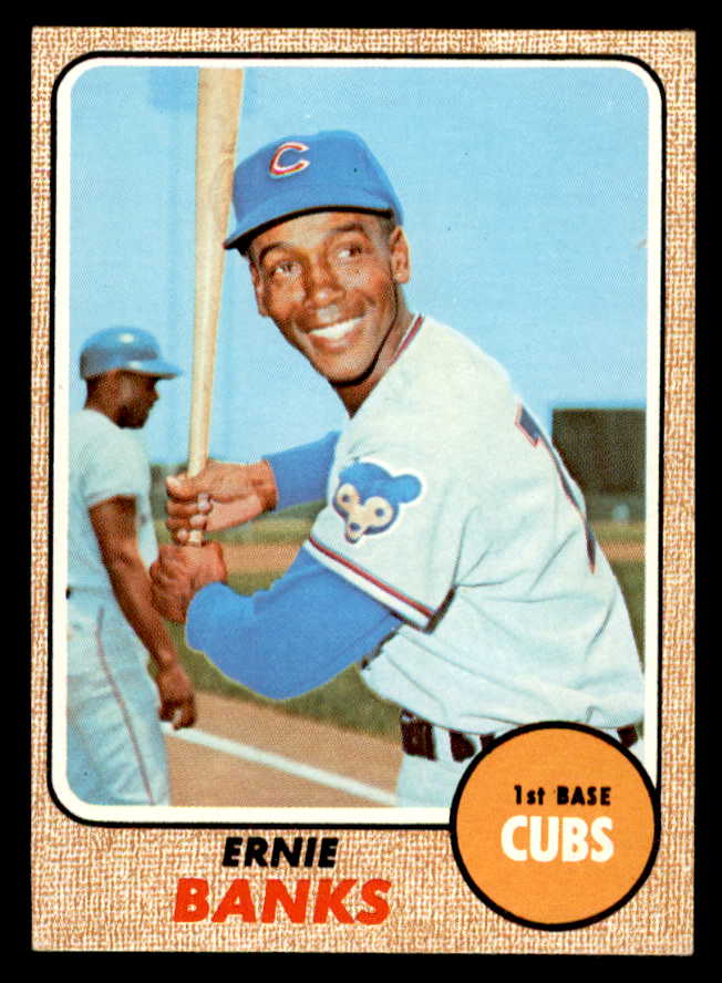 1968 Topps Baseball #355 Ernie Banks Cubs NR-MT 539243