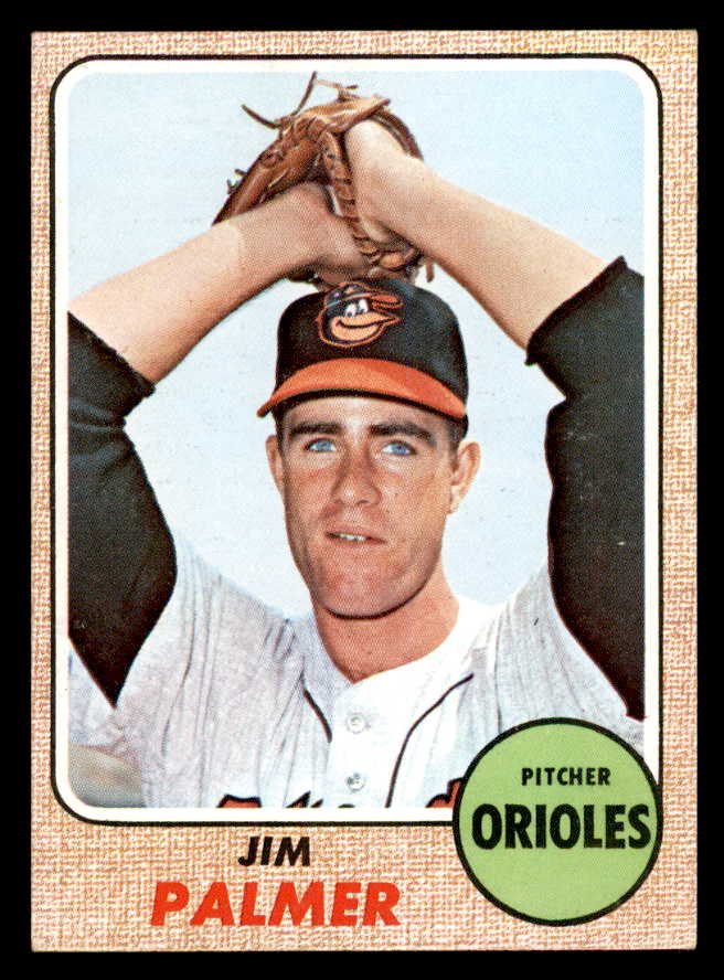 1968 Topps Baseball #575 Jim Palmer Orioles NR-MT 539245