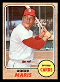 1968 Topps Baseball #330 Roger Maris Cardinals NR-MT 539246