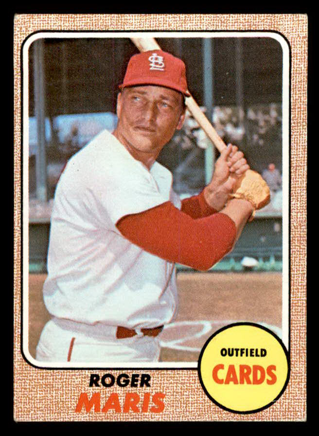 1968 Topps Baseball #330 Roger Maris Cardinals EX+/EX-MT 539247