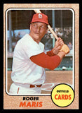 1968 Topps Baseball #330 Roger Maris Cardinals EX+/EX-MT 539247