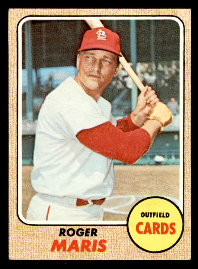 1968 Topps Baseball #330 Roger Maris Cardinals EX+/EX-MT 539248