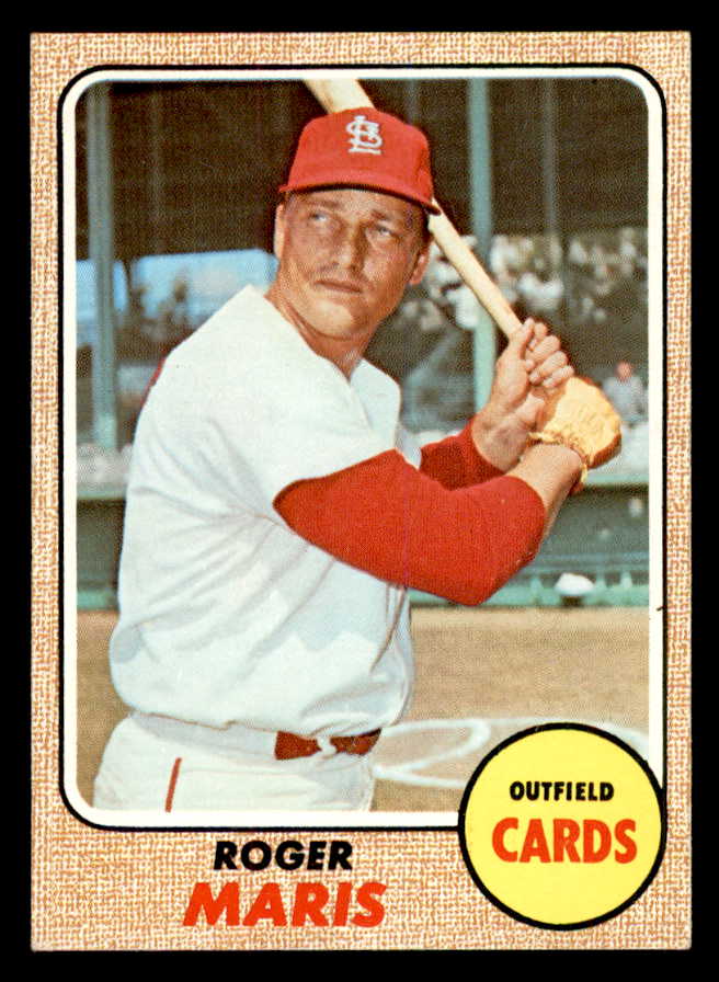1968 Topps Baseball #330 Roger Maris Cardinals NR-MT 539249