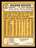 1968 Topps Baseball #330 Roger Maris Cardinals NR-MT 539250