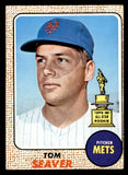 1968 Topps Baseball #045 Tom Seaver Mets VG-EX 539254