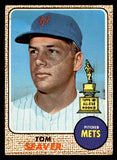 1968 Topps Baseball #045 Tom Seaver Mets VG-EX 539257