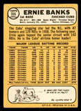 1968 Topps Baseball #355 Ernie Banks Cubs VG-EX 539264