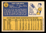 1970 Topps Baseball #330 Lou Brock Cardinals EX 539267