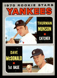 1970 Topps Baseball #189 Thurman Munson Yankees EX 539274