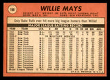 1969 Topps Baseball #190 Willie Mays Giants EX 539278