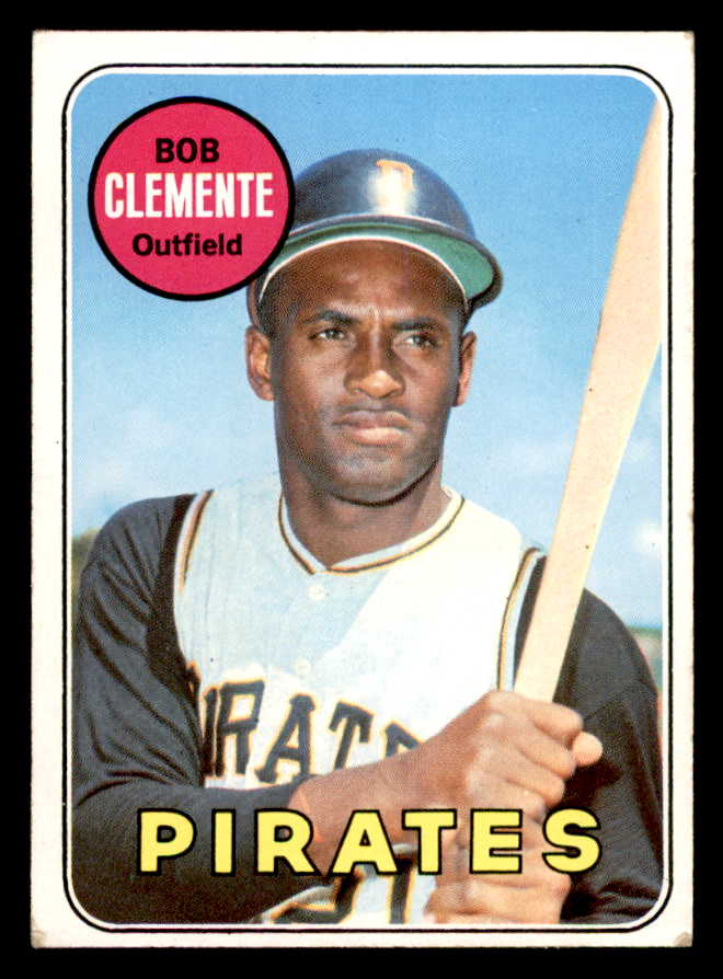 1969 Topps Baseball #050 Roberto Clemente Pirates VG-EX 539283