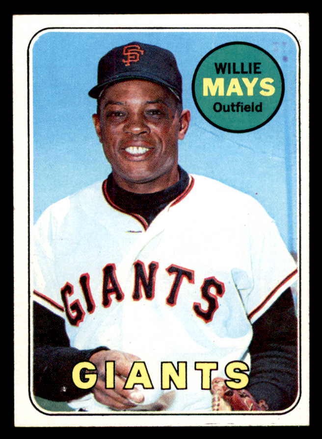 1969 Topps Baseball #190 Willie Mays Giants EX-MT 539287