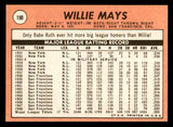 1969 Topps Baseball #190 Willie Mays Giants EX-MT 539287