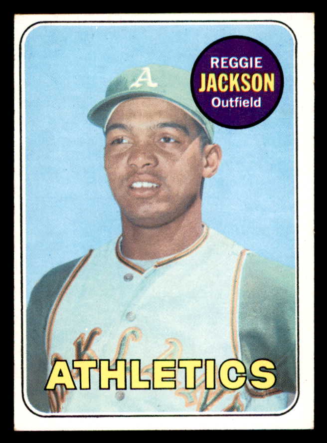 1969 Topps Baseball #260 Reggie Jackson A's VG-EX 539288