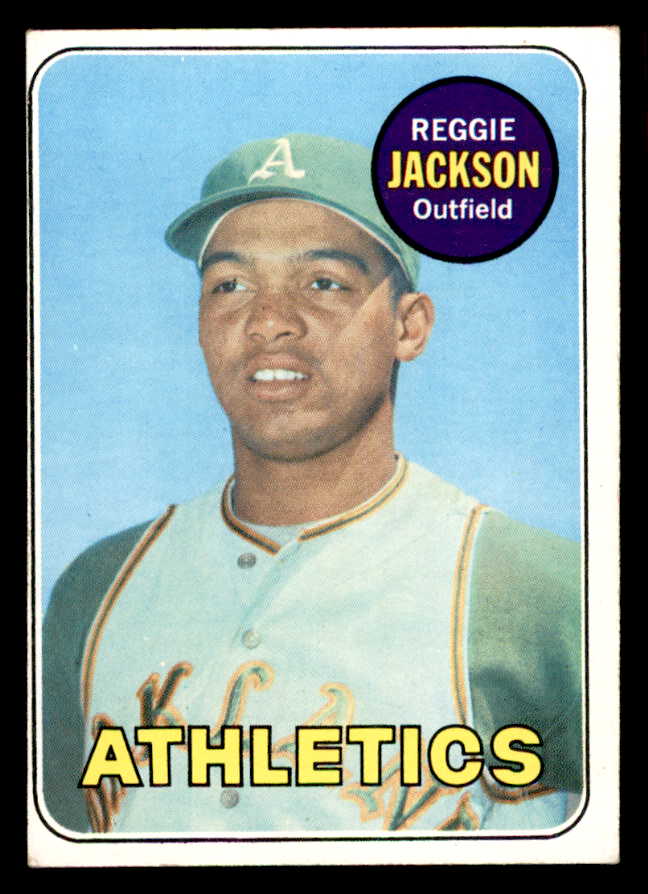 1969 Topps Baseball #260 Reggie Jackson A's VG-EX 539289