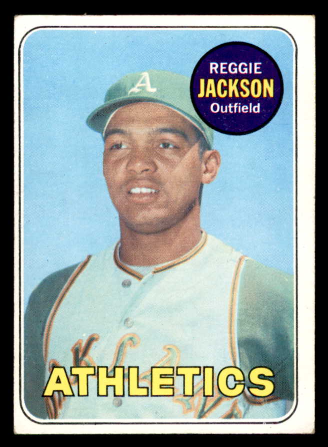 1969 Topps Baseball #260 Reggie Jackson A's VG-EX 539290