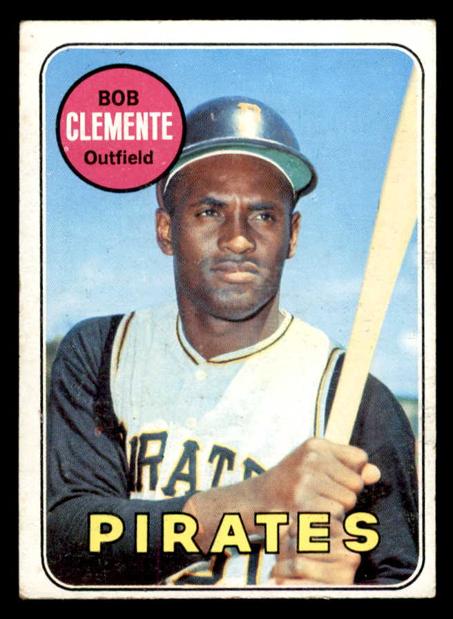 1969 Topps Baseball #050 Roberto Clemente Pirates VG-EX 539291