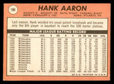 1969 Topps Baseball #100 Hank Aaron Braves EX 539293