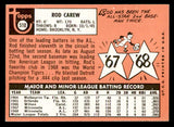 1969 Topps Baseball #510 Rod Carew Twins EX 539297