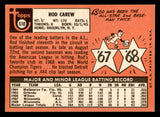1969 Topps Baseball #510 Rod Carew Twins EX-MT 539300