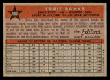 1958 Topps Baseball #482 Ernie Banks A.S. Cubs EX 539304
