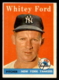 1958 Topps Baseball #320 Whitey Ford Yankees EX+/EX-MT 539306