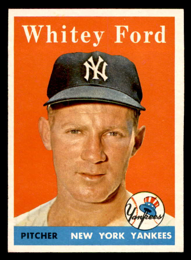 1958 Topps Baseball #320 Whitey Ford Yankees EX-MT 539307