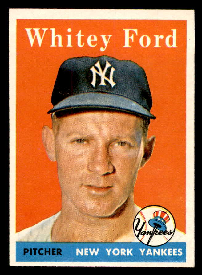 1958 Topps Baseball #320 Whitey Ford Yankees EX-MT 539308