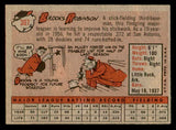 1958 Topps Baseball #307 Brooks Robinson Orioles EX+/EX-MT 539323