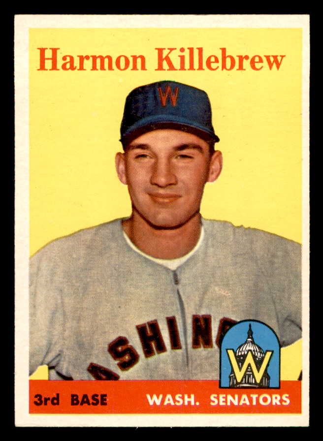 1958 Topps Baseball #288 Harmon Killebrew Senators EX-MT 539333